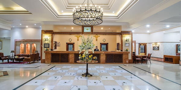 Reception in ge hotel