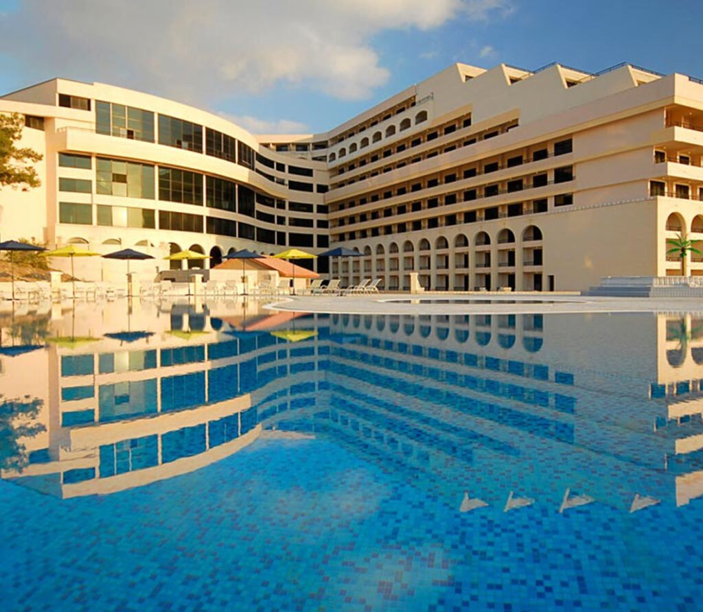 Pool area in ge hotel