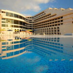 Pool area in ge hotel